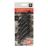 Воскові олівці "Artist Charcoal Soft" CPC0810 чорні