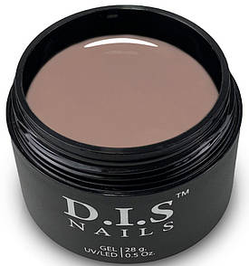 Камуфлюючий гель для нарощування нігтів D.I.S Hard Delicate 28 г