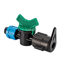 Кран для крапельної стрічки під рукав LFT"