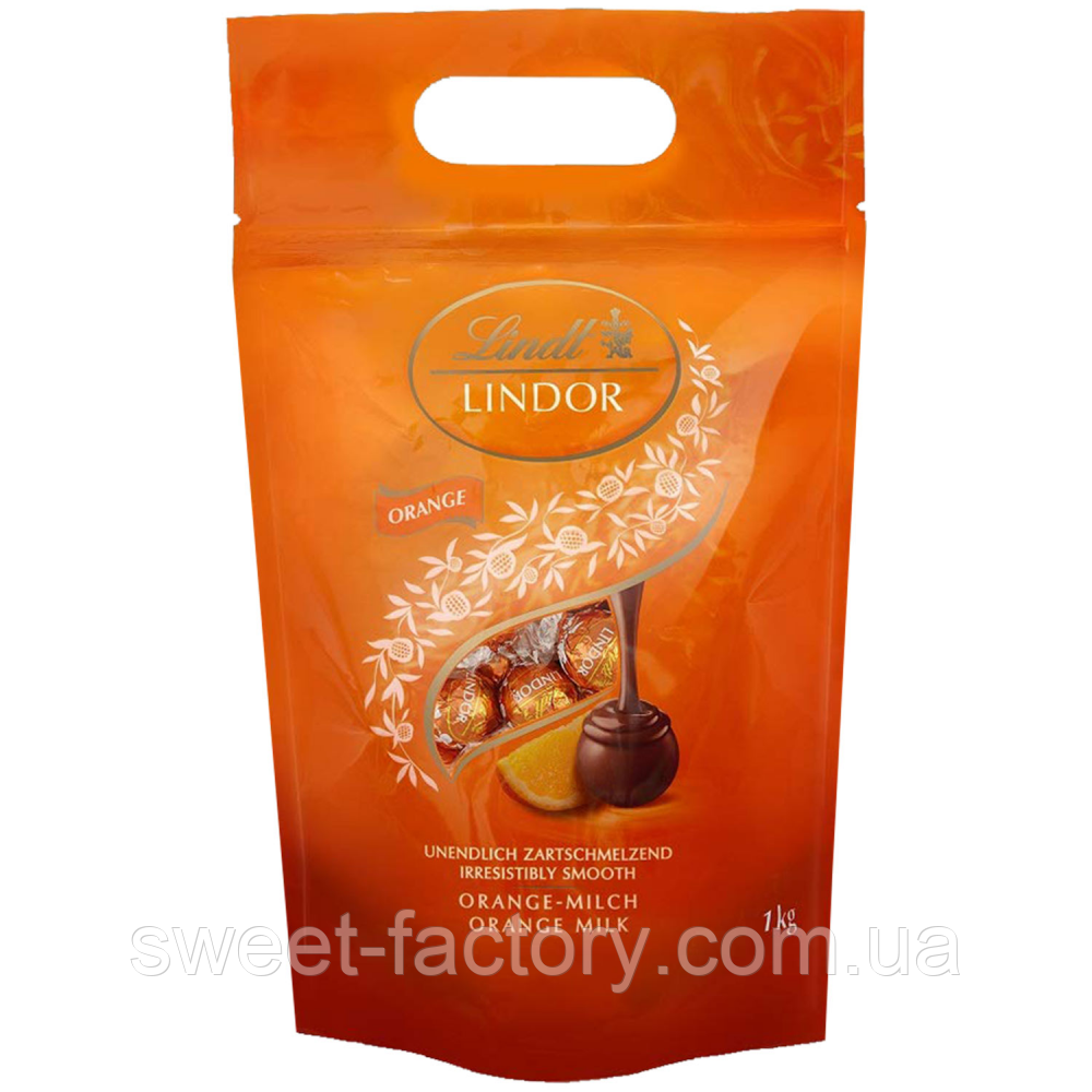 Цукерки Lindt Lindor Orange 1000g