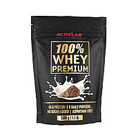 Протеин Activlab 100% Whey Premium, 500 грамм Молочный батончик DS