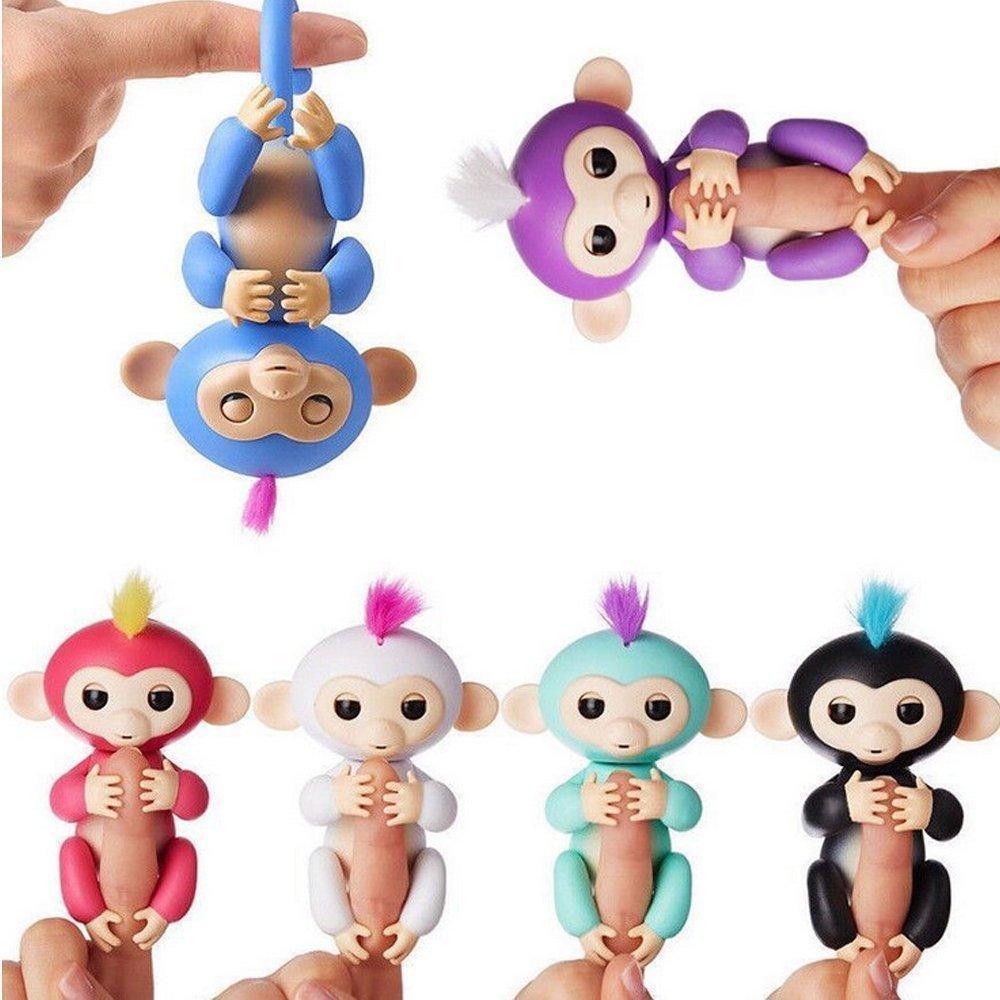 Интерактивная Ручная Обезьянка Fingerlings Monkey, Новинка Ручная Обезьяна Baby Monkey! Полезный - фото 3 - id-p2128907306