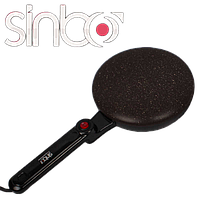 Блинница Sinbo SP 5208 Crepe Maker - погружная электроблинница с антипригарным покрытием и тарелкой (b255)!!