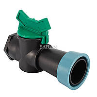 Міні кран для стрічки "ТУМАН" (D32) з внутрішньою різзю 3/4.