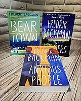 Набір книг "Beartown" (Ведмеже місто),"The Winners" (Переможці),"Anxious People" (Тривожні люди) англійською