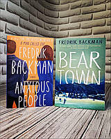 Набір книг "Beartown" (Ведмеже місто),"Anxious People" (Тривожні люди) англійською мовою