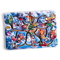 Розвиваючий "Новорічний лабіринт" (ПСД232) PSD232 дерев'яний