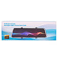 Відеореєстратор-дзеркало Vehicle Blackbox DVR 10" 2 камери, Full HD, сенсорний екран, Super Night Vision, LUGI, фото 11