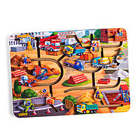 Розвиваючий лабіринт "Будівництво" (ПСД236) PSD236, 15 рухомих персонажів