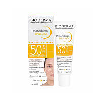 Біодерма Фотодерм Спот Ейдж  SPF 50+ Bioderma Photoderm Spot-Age Antioxidant Gel Creme 40 мл