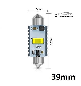 LED C5W C10W 12V CANBUS! LED лампочки з обманкою 39 мм