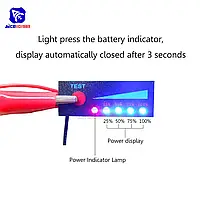 Индикатор емкости полная 6S 25,2 В светодиодный