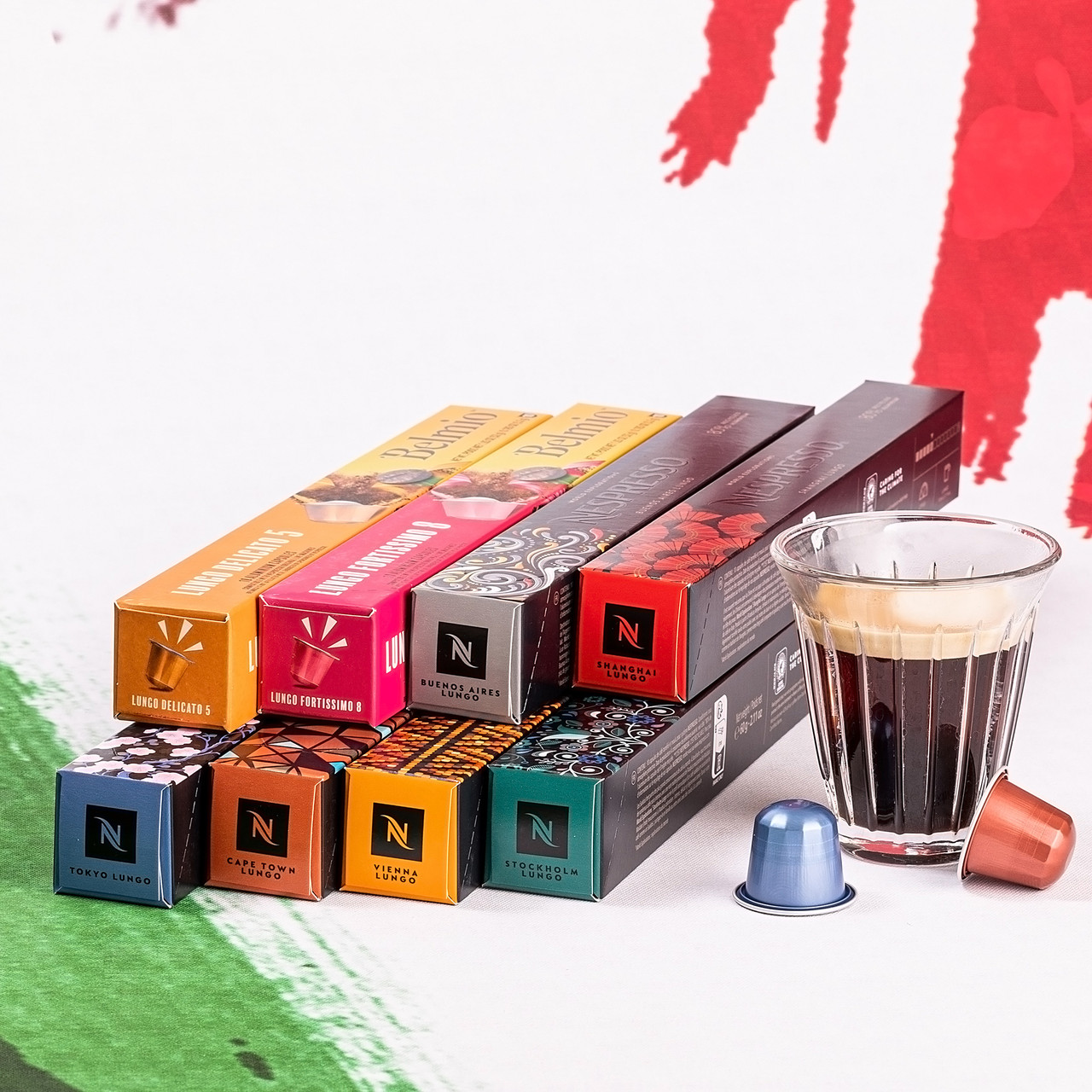 Колекція кави в капсулах Nespresso®&Belmio Lungo (80 шт.)