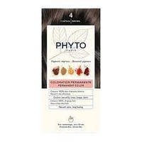 Фіто Фітоколор Безаміачна крем-фарба для волосся Phyto PhytoColor Coloration Permanente 4 Шатен 112 мл