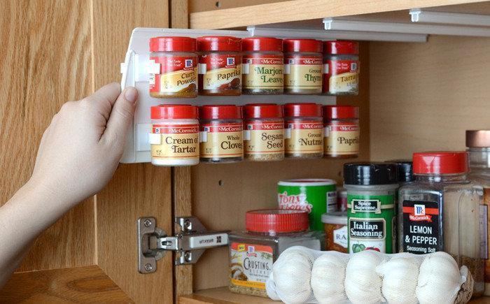 Универсальный кухонный органайзер Clip n Store для шкафов и холодильников! Улучшенный - фото 4 - id-p2128758522