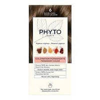 Фіто Фітоколор Безаміачна крем-фарба для волосся Phyto PhytoColor Coloration Permanente 6 Темно-русявий 112 мл