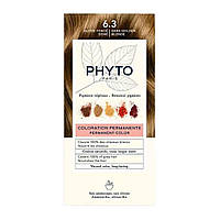 Фіто Фітоколор Безаміачна крем-фарба для волосся Phyto PhytoColor Coloration Permanente 6.3 Темно-русявий золотистий 112 мл