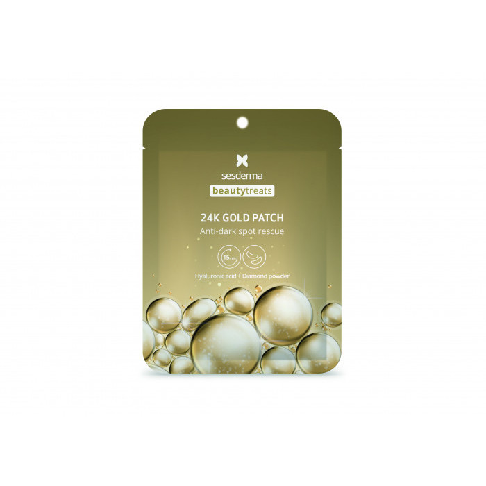 Сесдерма Beauty Treats Гідрогелеві патчі для контуру очей Sesderma Beauty Treats 24k Gold Eye Patch, 1 пара