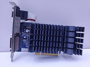 Відеокарта ASUS GeForce GT 730 1GB (1GB,GDDR3,64 Bit,HDMI,PCI-Ex 4x,Б/у)