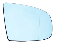 Вкладыш правый Bmw X6 (E71) 2008-2014 (обогрев) (2 контакта) (асферический) (голубой) (зеркало) (FPS)