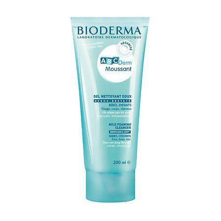 Біодерма АВСДерм Дитячий очисний гель для купання Bioderma ABCDerm Mild Cleanser Foaming Gel 200 мл