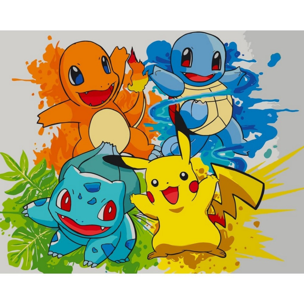 Картина за номерами "Покемони" 15573-AC 40x50 см