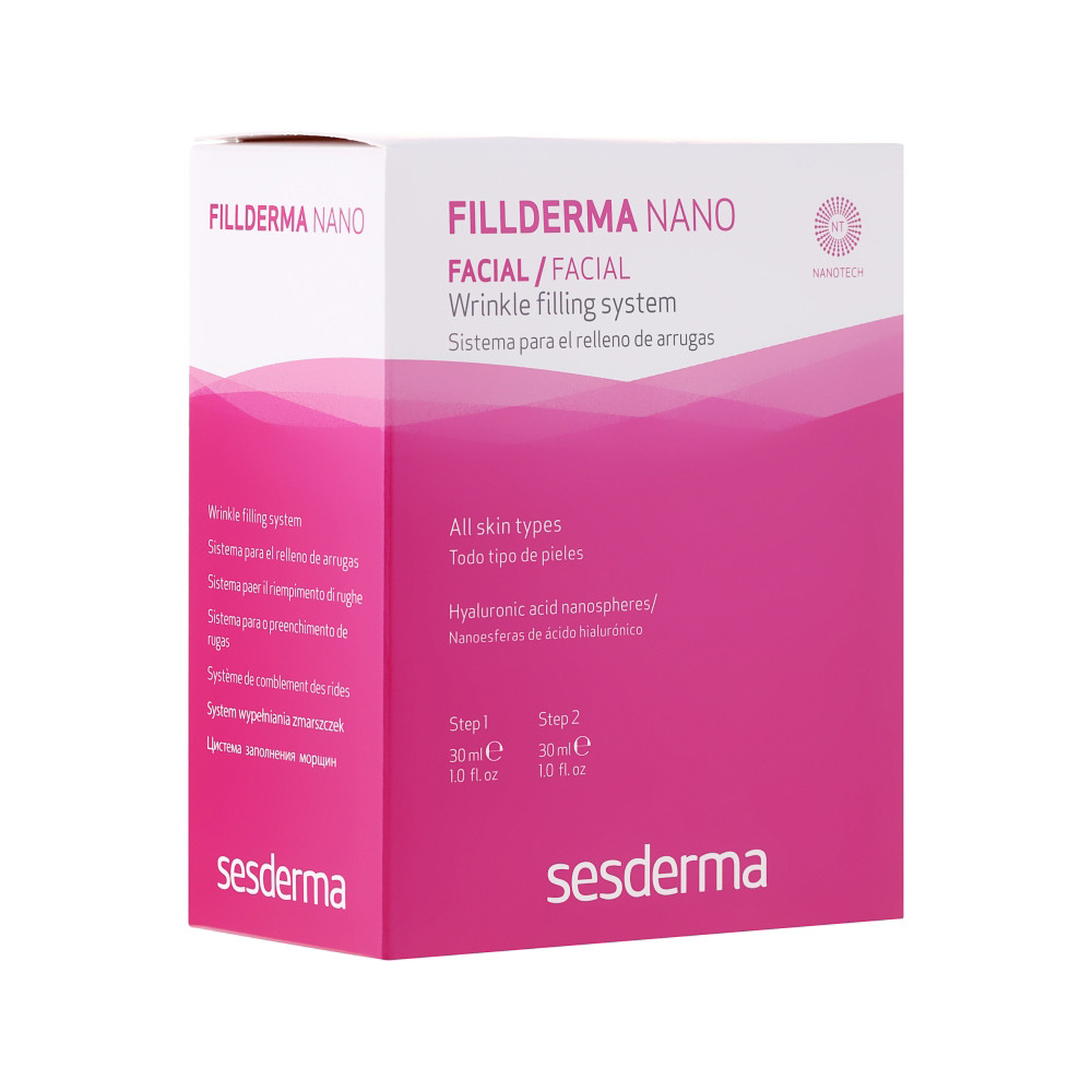 Сесдерма Наносистема система заповнення зморщок Sesderma FILLDERMA NANO WRINKLE FILLING SYSTEM 30+30 мл