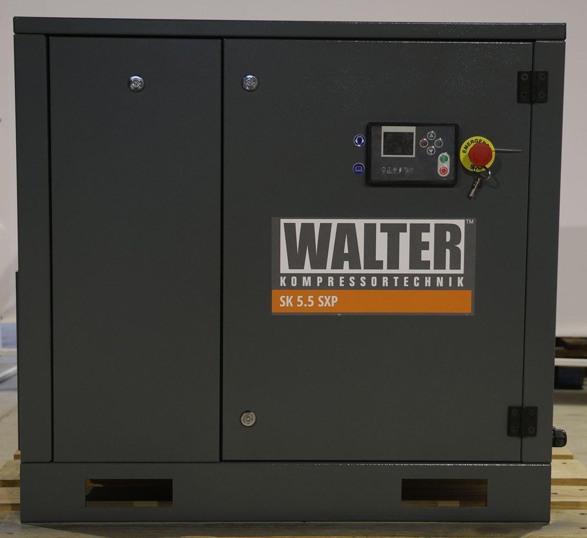 Винтовой компрессор с ременным приводом WALTER SK 5,5 SXP (КМА) - фото 2 - id-p1869554776