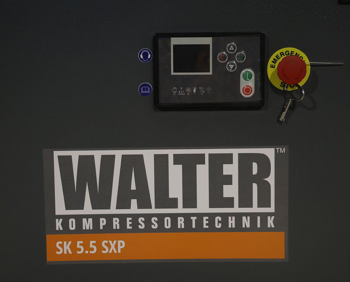Винтовой компрессор с ременным приводом WALTER SK 5,5 SXP (КМА) - фото 4 - id-p1869554776