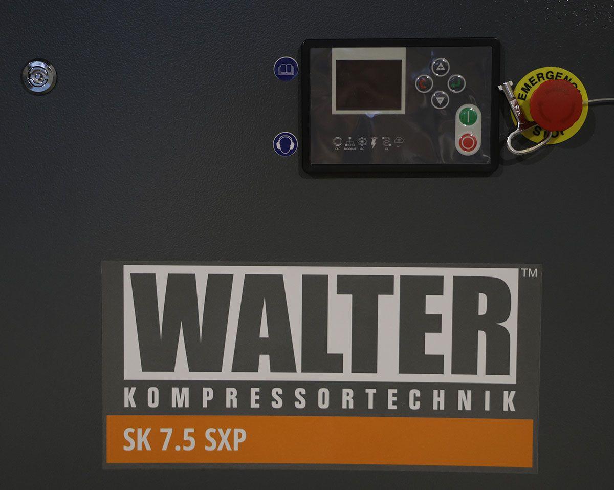 Винтовой компрессор с ременным приводом WALTER SK 7,5 SXP (КМА) - фото 4 - id-p1869554777