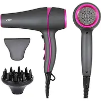 Профессиональный фен VGR Hair Dryer V-402, 2200W для быстрой сушки волос! Полезный