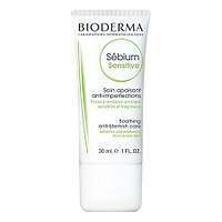Биодерма Себиум Сенситив Крем для чувствительной жирной кожи Bioderma Sébium Sensitive Soin Apaisant anti-impe