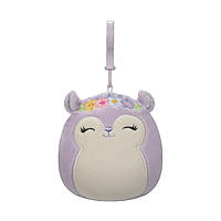 Мягкая игрушка на клипсе Squishmallows - Белка Сидни (9 cm)