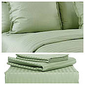 Комплект страйп сатин 1.5сп (турецький)