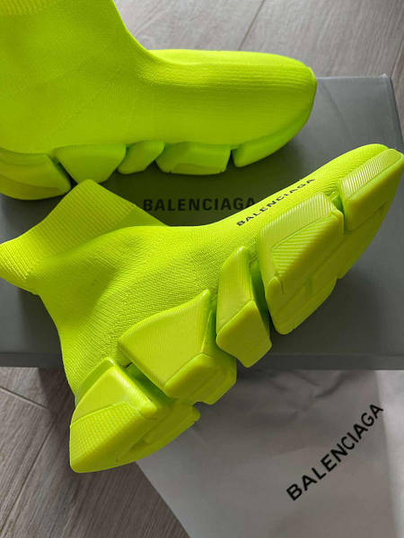 Balenciaga Speed Trainer Neon Yellow 09195 Marvinshop