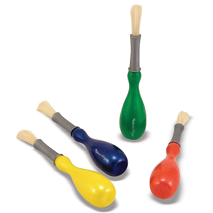 Набір для творчості Пензлики (4 шт) від Melissa & Doug, фото 1