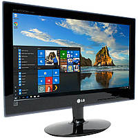 Монитор 19" 1360*768 TN LG E1940T LED VGA DVI внеш.БП 12V чёрный бу B Гар.12мес! #