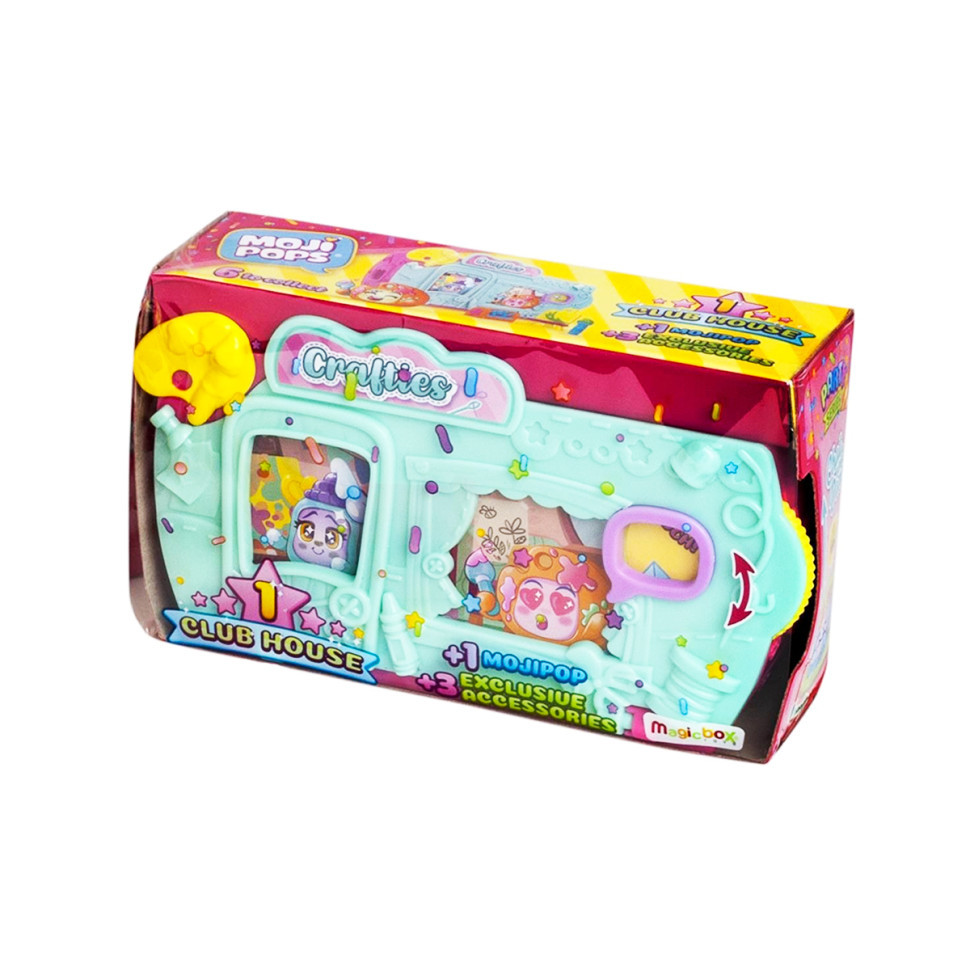 Ігровий набір Клубний будиночок Moji Pops PMPPD660IN00 серії "Party" будиночок, фігурка, фото 1