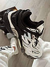 Кросівки чоловічі чорно-білі Balenciaga Track.2 Black White (15930), фото 3