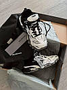 Кросівки чоловічі чорно-білі Balenciaga Track.2 Black White (15930), фото 5