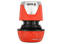 Муфта швидкоз'ємна YATO для водяного шланга 3/4" /ABS/ (БЛІСТЕР) [12/120] Strimko - Купи Это