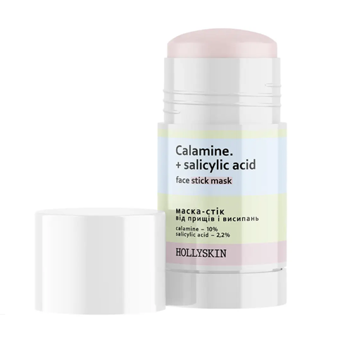 HollySkin Calamine.+ Salicylic Acid Face Stick Mask Маска-стік від прищів і висипань, 50 г