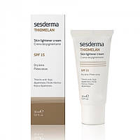 Сесдерма Депигментирующий крем з SPF 15 SesDerma Thiomelan Skin Lightener Cream SPF 15, 30 мл