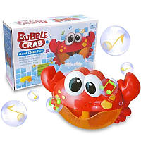 Музыкальный Краб пенообразователь Bubble Crab · Игрушка для ванны мыльных пузырей · Краб пузырь! Полезный