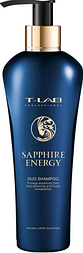 Шампунь для сили волосся та ефекту анти-ейдж T-LAB Professional Sapphire Energy Shampoo 300 мл