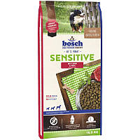 Сухий корм для дорослих собак Bosch Sensitive Lamb & Rice 15 кг (4015598013727)