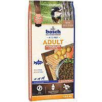 Сухий корм для дорослих собак Bosch Adult Salmon & Potato 15 кг (4015598013314)