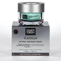 Мартидерм Ночной крем для лица MartiDerm Platinum Gf Vital Age Night Cream 50 мл