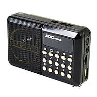 Портативний акумуляторний радіоприймач радіо Jioc HO11UR mр3 плеєр