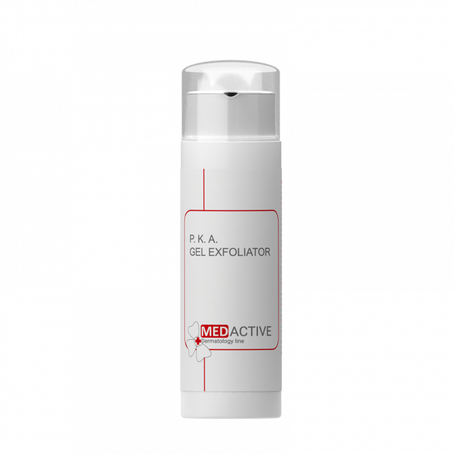 Гель-пілінг із фруктовими кислотами Medactive P.K.A. GEL EXFOLIATOR Peeling & fruit acids AHA, 50мл